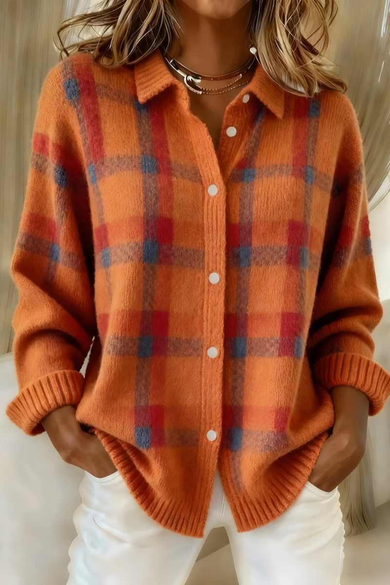 Carlotta | Cardigan a quadri