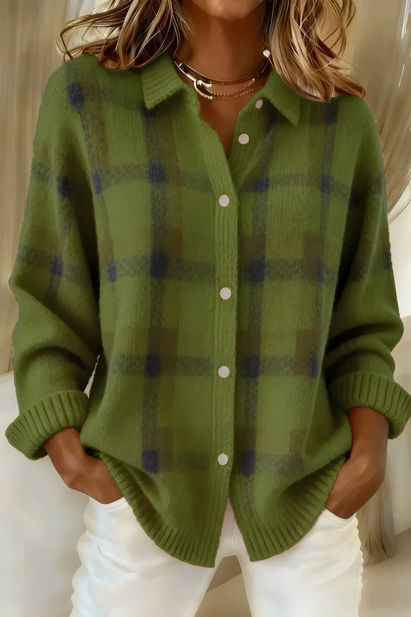 Carlotta | Cardigan a quadri