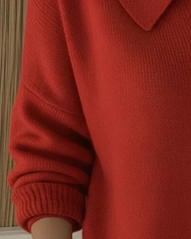 Stella | Cardigan con collo alla camicia