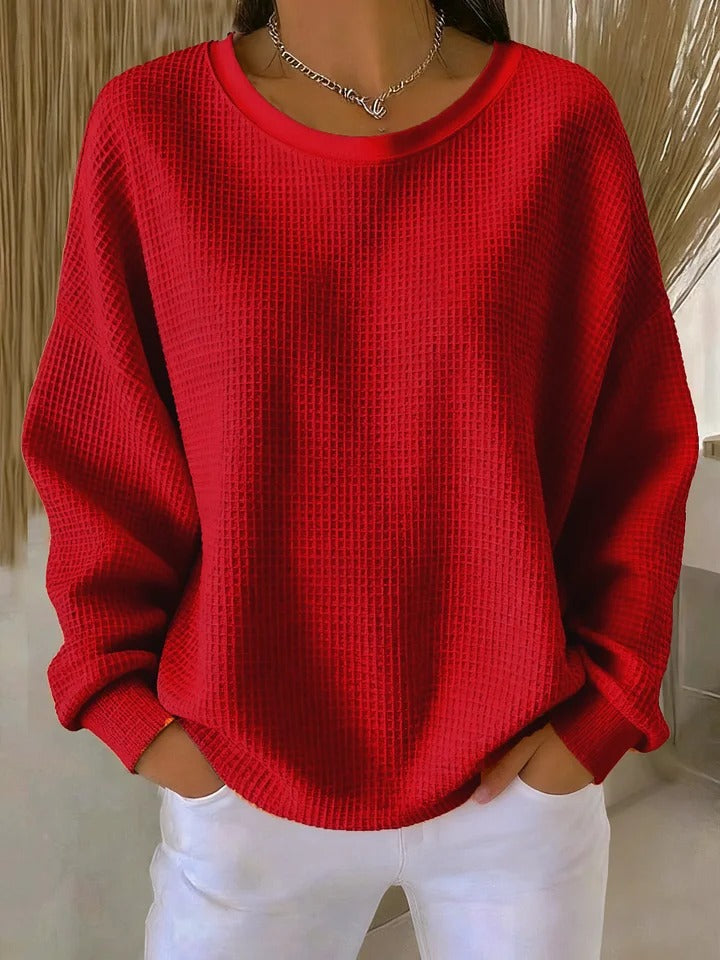 Nadia | Maglione classico a nido d'ape