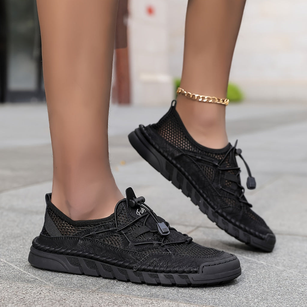 Daniela | Sneakers traspiranti in rete con lacci a strozzo