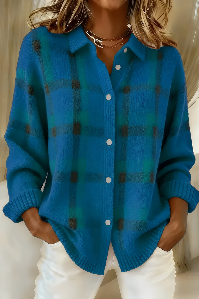 Carlotta | Cardigan a quadri