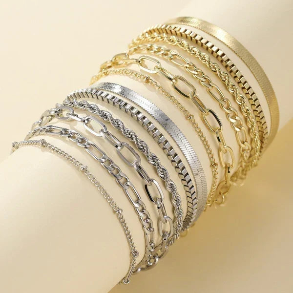 Letizia | Set di cinque bracciali