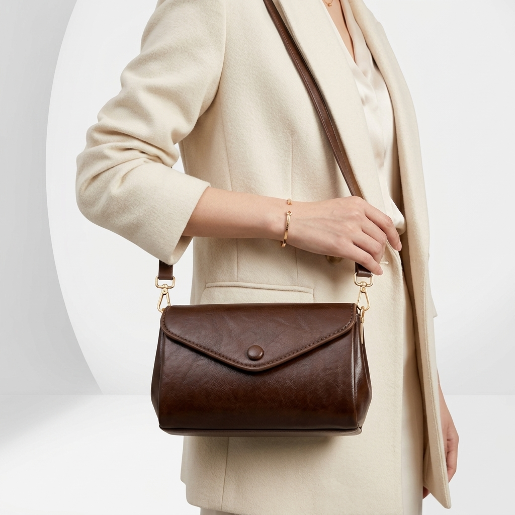 Noemi | Borsa a tracolla con patta