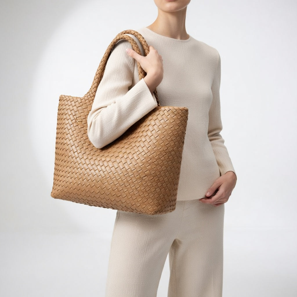 Dorotea | Borsa shopper intrecciata