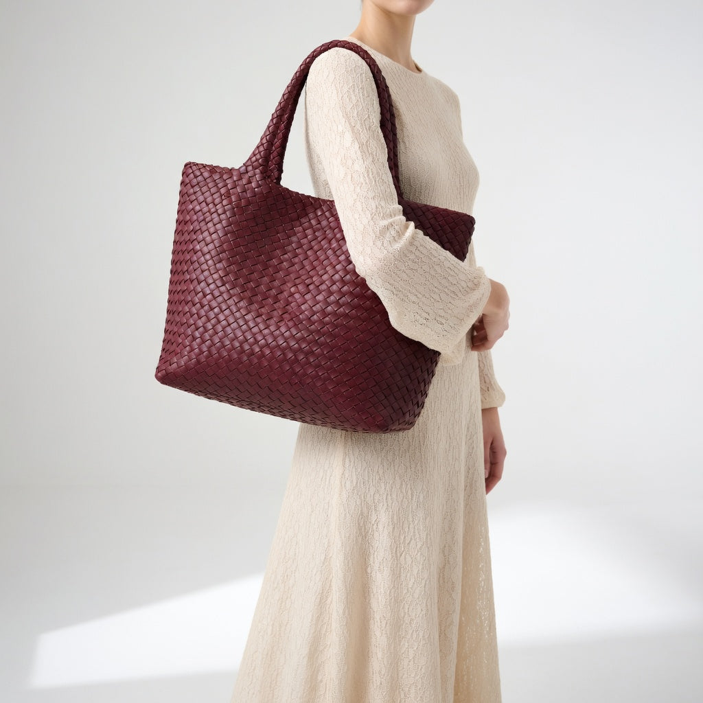 Dorotea | Borsa shopper intrecciata