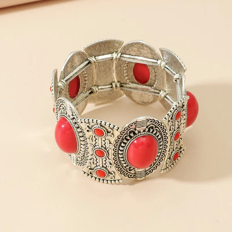 Arianna | Bracciale boho con dettagli turchesi