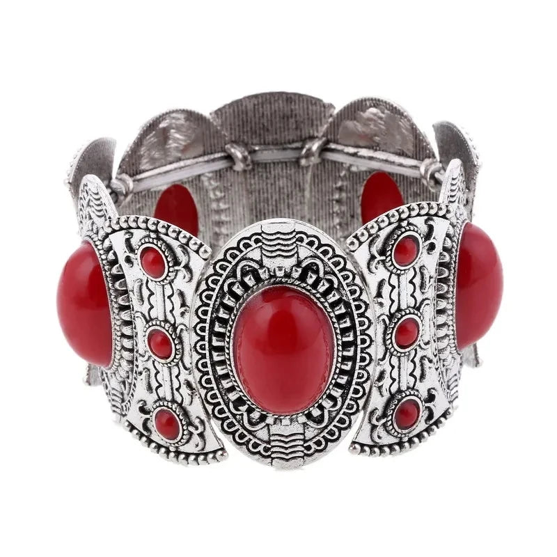 Arianna | Bracciale boho con dettagli turchesi