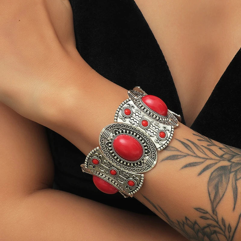 Arianna | Bracciale boho con dettagli turchesi