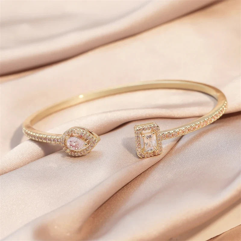 Luce | Bracciale bangle geometrico