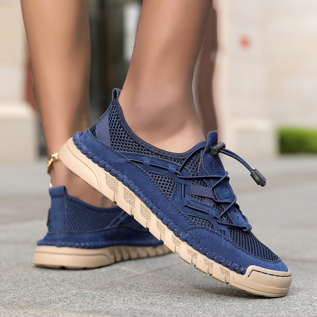 Daniela | Sneakers traspiranti in rete con lacci a strozzo