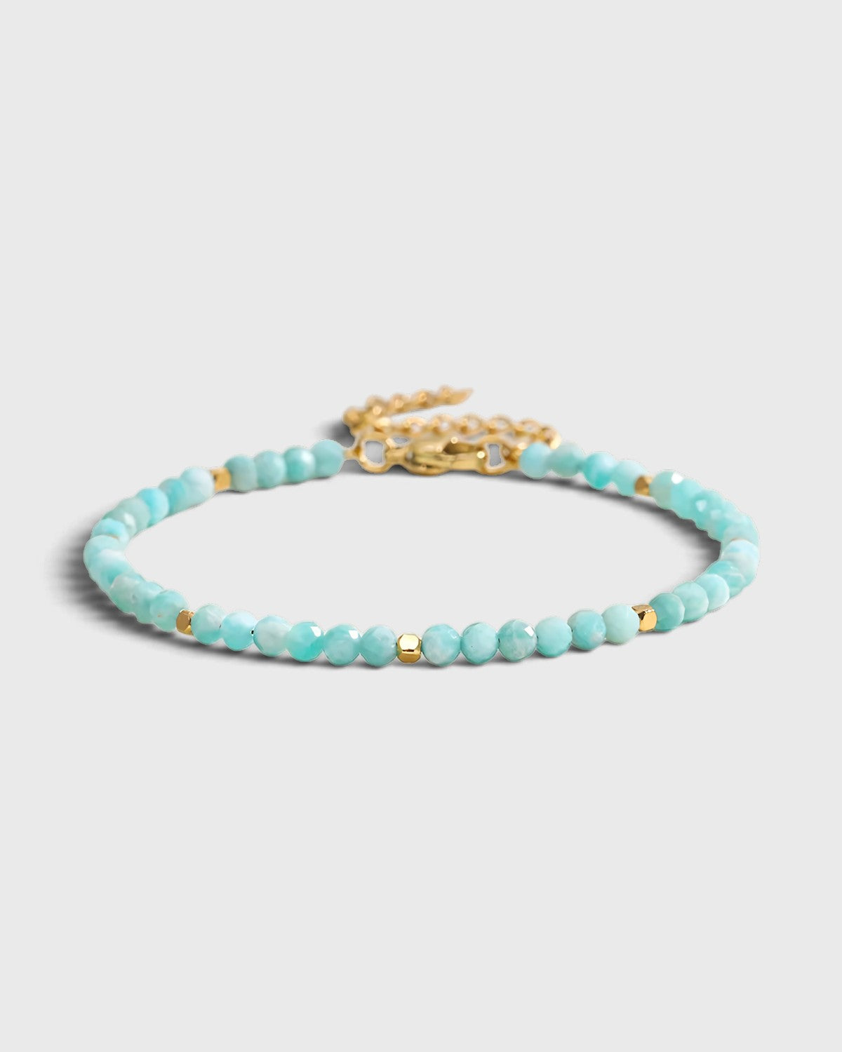 Bracciale di perline in turchese africano