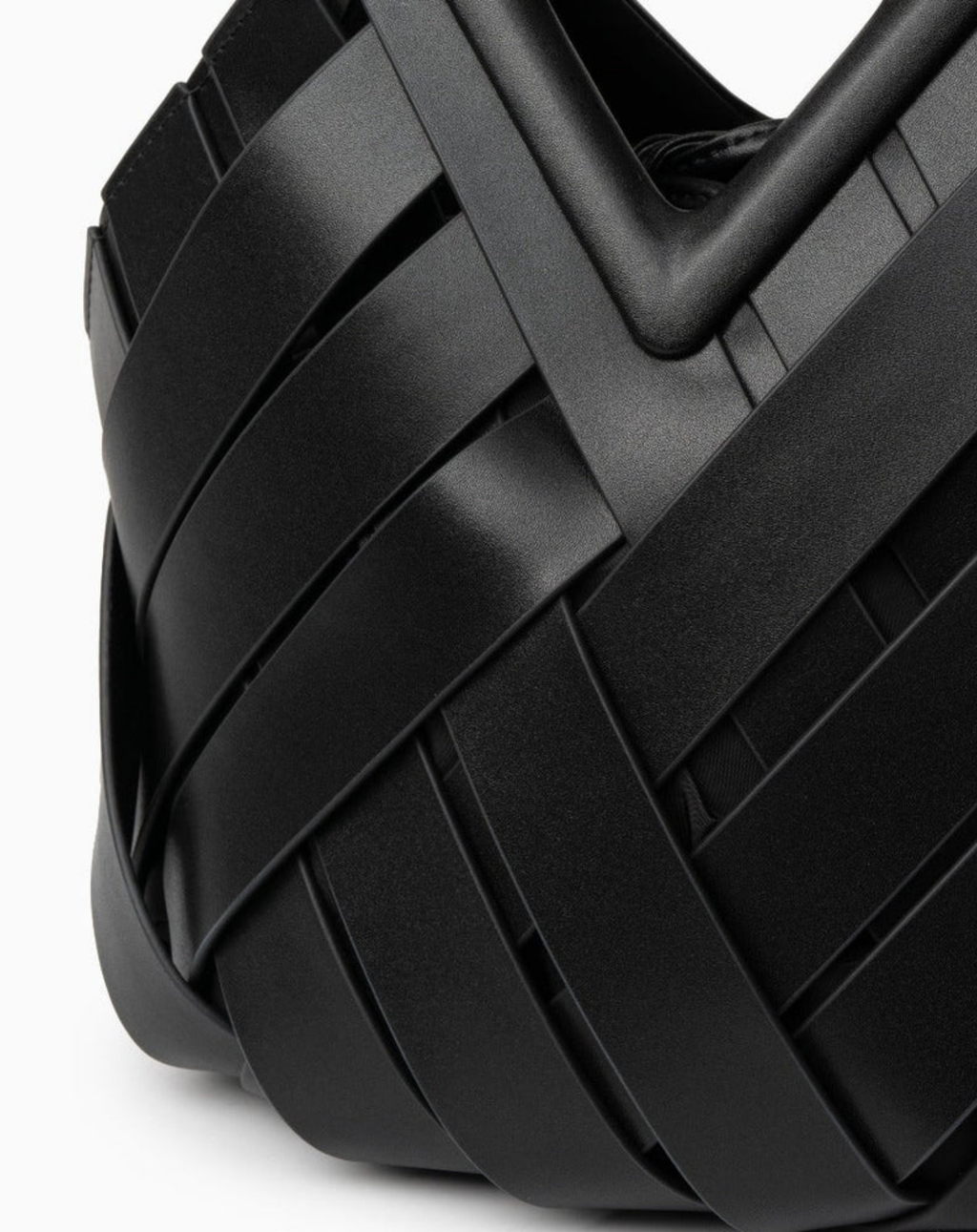 Giulietta | Borsa intrecciata effetto pelle - Nero