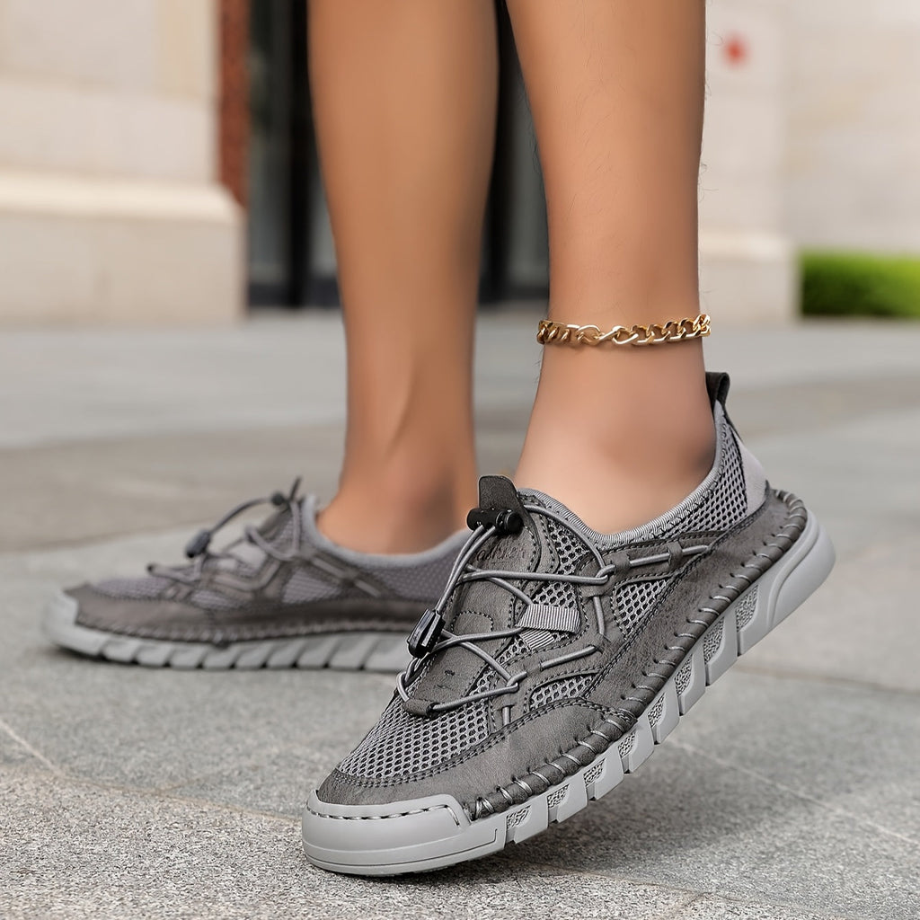 Daniela | Sneakers traspiranti in rete con lacci a strozzo