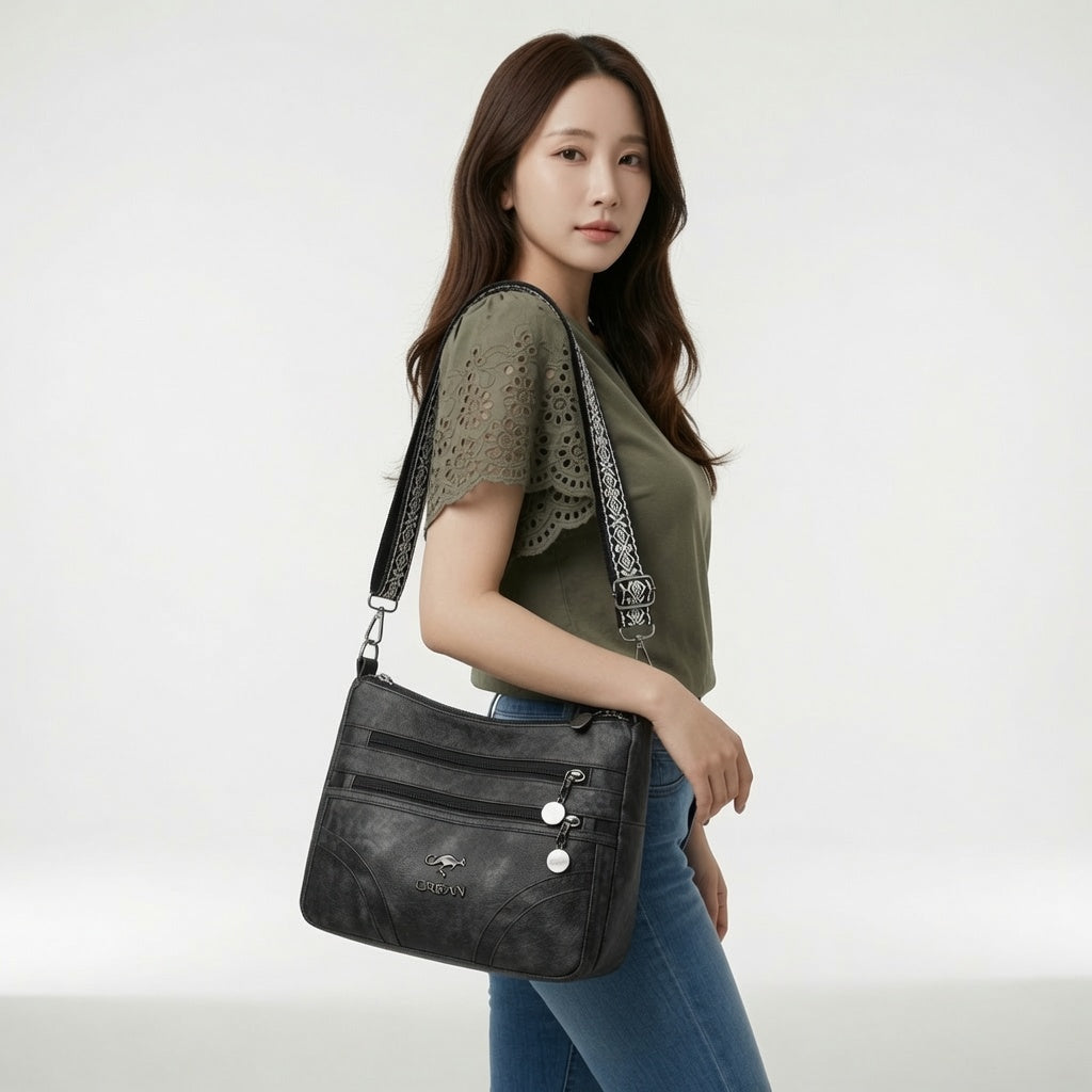 Rosalba | Borsa a tracolla con più scomparti