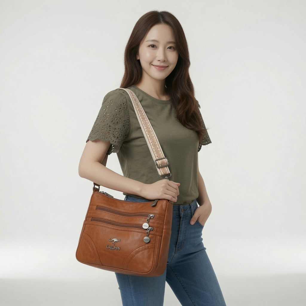 Rosalba | Borsa a tracolla con più scomparti