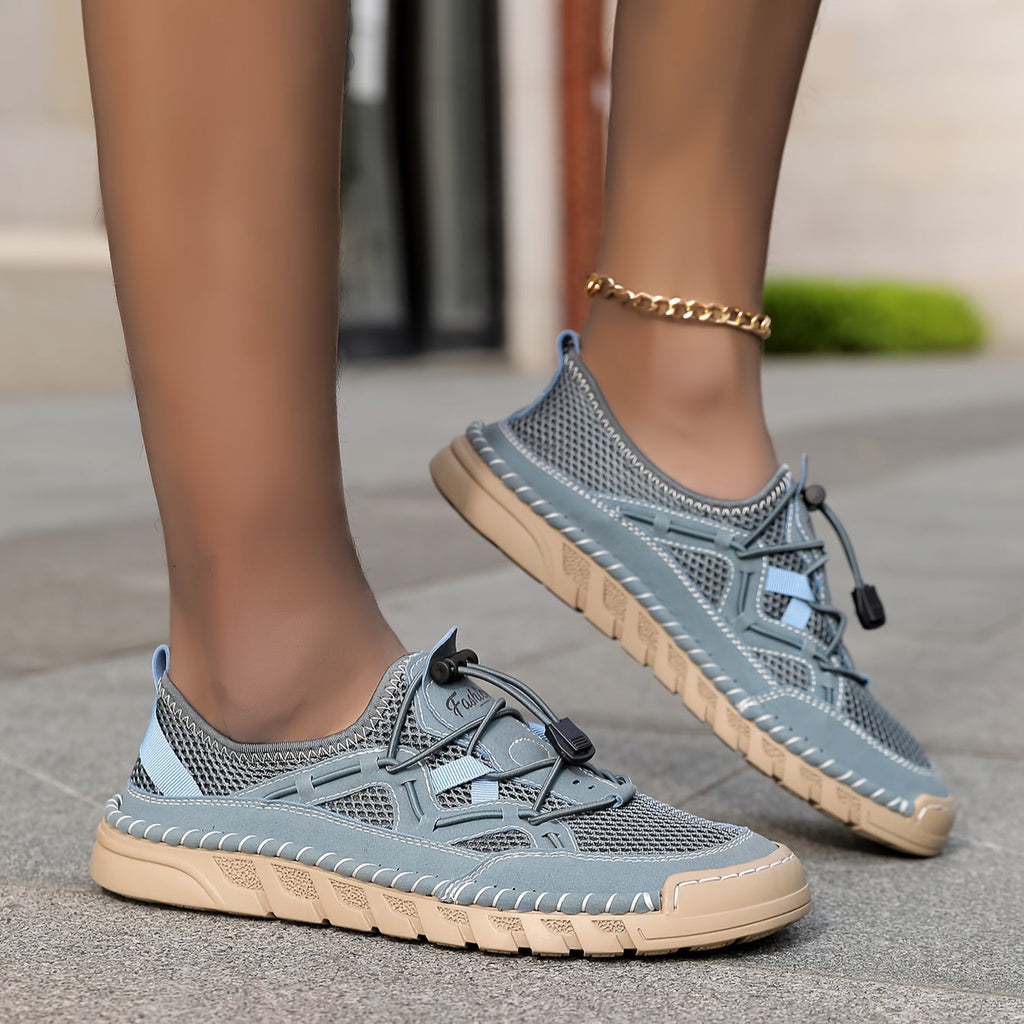 Daniela | Sneakers traspiranti in rete con lacci a strozzo