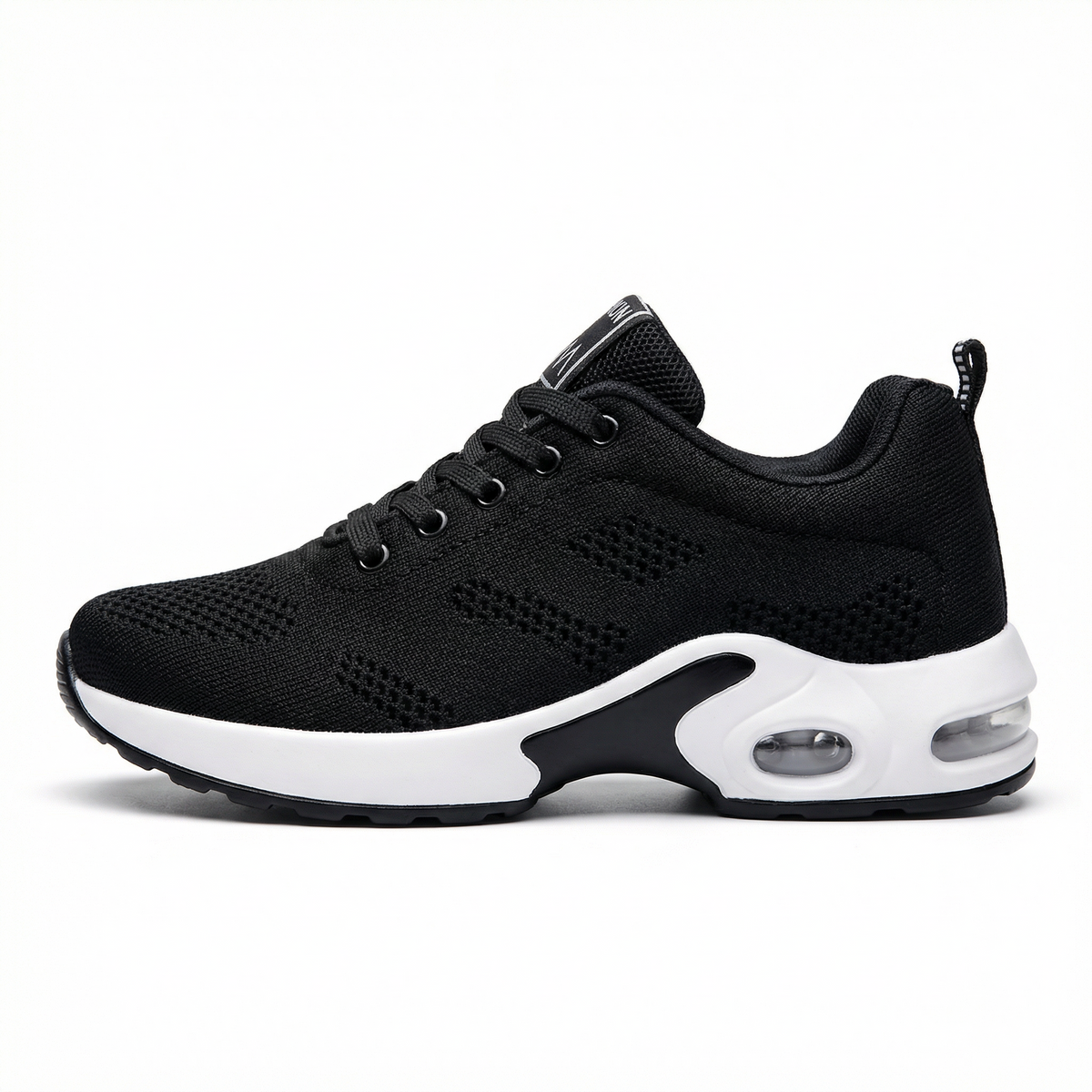 Adele | Sneakers in rete con suola ad aria - Nero