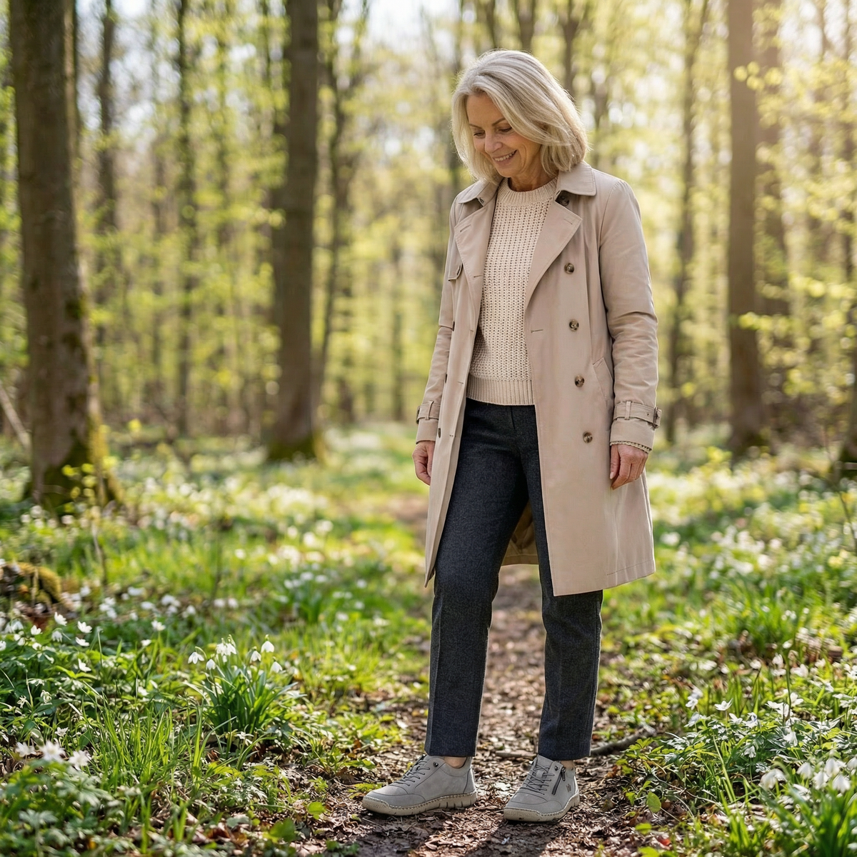 Francesca | Sneakers con zip laterale e lacci elastici