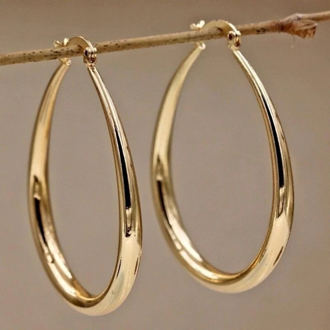 Ginevra | Orecchini vintage dorati