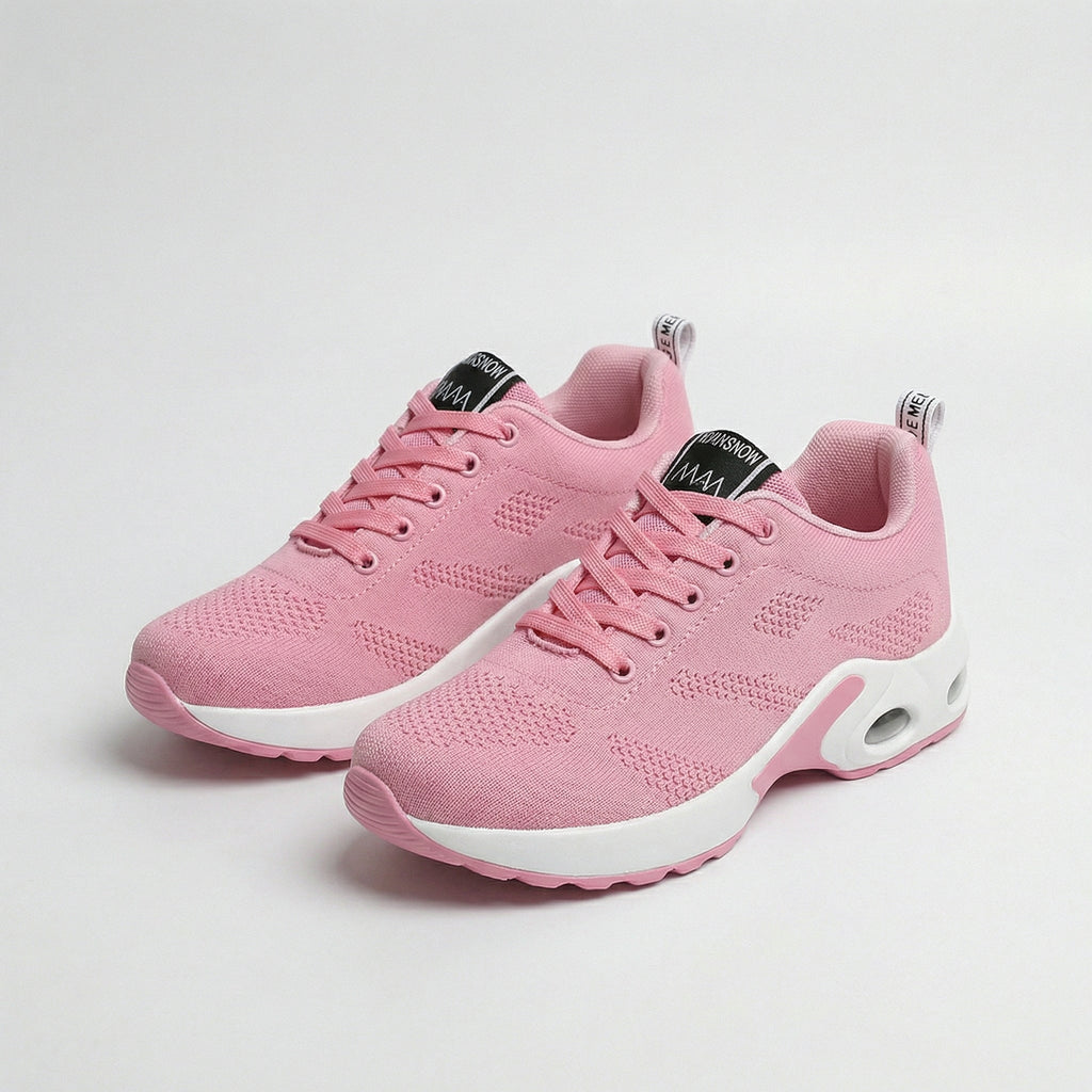 Adele | Sneakers in rete con suola ad aria - Rosa