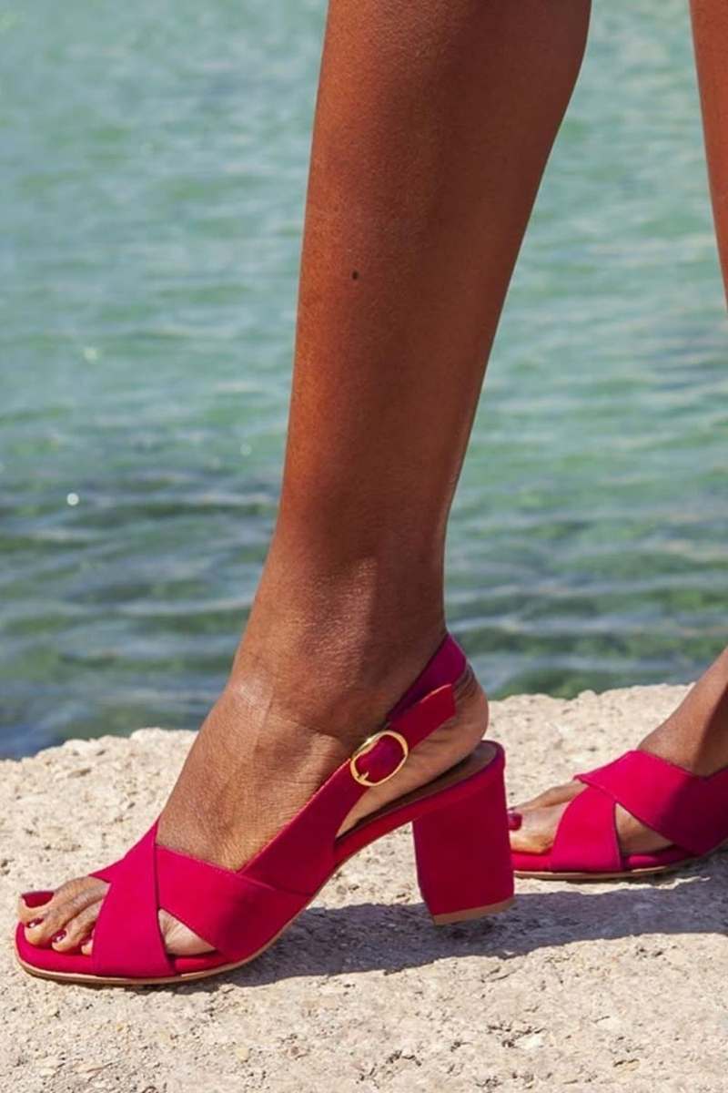 Cecilia | Sandali con fascette incrociate