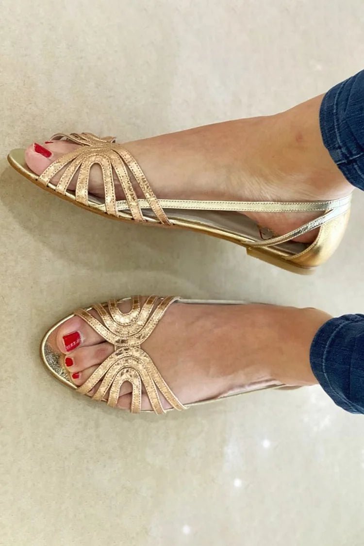Eleonora | Sandali minimal con fascette